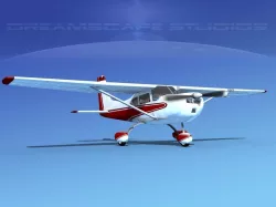Cessna 175 Skylark V09 3D model