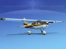 Cessna 175 Skylark V14 3D model