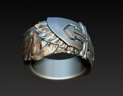 Cherubim RING 3D print model