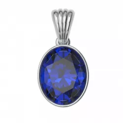 Classic Pendant Necklaces Gold Silver Bezel Oval 10x8 3D print model