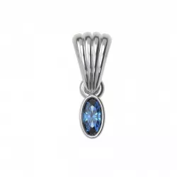 Classic Pendant Necklaces Gold Silver  Bezel Oval 4x2 3D print model