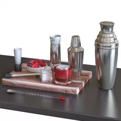 Cocktail Set - HOMEWETBAR Giant Ext Large 3D model