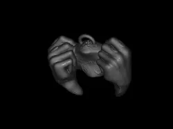 controller 3D print model