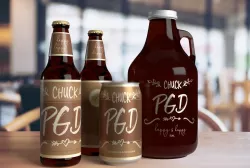 Craft Beer Combo Pack Featuring Beer Bottle Growler and Can 3D model