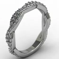 Criss cross ring 3D print model