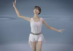 Dancing dress 3D model