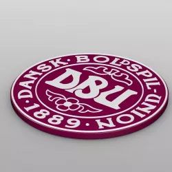 danish logo 3D model