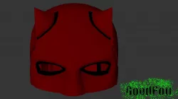 Daredevil Mask 3D print model
