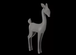 deer 3d model 3D print model