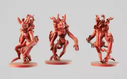 Demon fire 3D print model