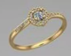 Diamond Ring  3D print model