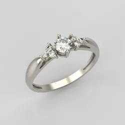 Diamond ring design 3D print model
