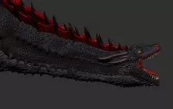 Dragon 3D print model