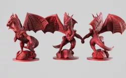 Dragon 3D print model