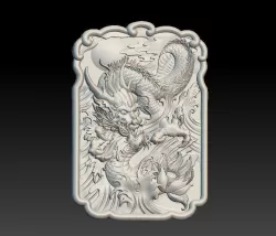 Dragon 3D print model