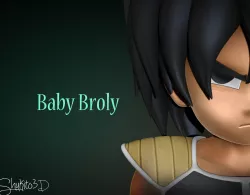 Dragon Ball Super Baby Broly 3D print model