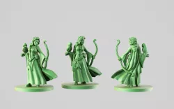 Druid girl 3D print model