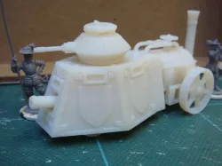 fantasy steam tank 3D print model