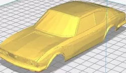 Fiat Dino Copue Printable Body Car 3D print model