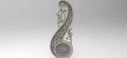 floral 2 3D print model