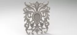 flourish ornament 3D print model