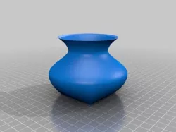 Fluted Vase