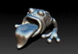 Frog Monster 3D print model