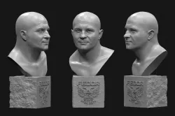 Fyodor Vladimirovich Yemelyanenko bust 2  3D print model