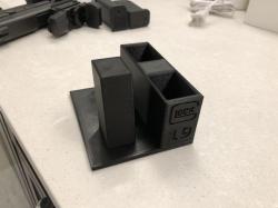 glock 19 pistol stand 3D print model