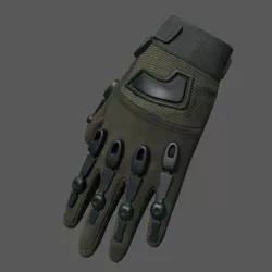 Gloves military combat soldier armor scifi  3D model