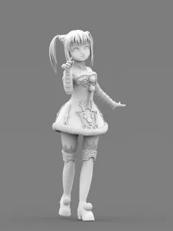  Gnome from the game Lineage 2 3D print model