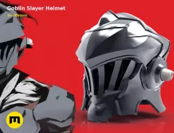Goblin Slayer Helmet 3D print model