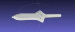 Goblin Slayer Throwing Dagger 3D print model