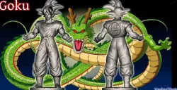 Goku 3D Printing Model 3D print model