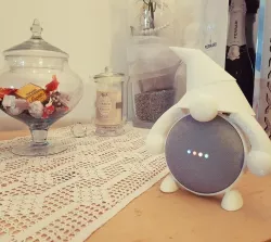 google home mini gnome support 3D print model