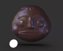 Goron Mask 3D Print 3D print model