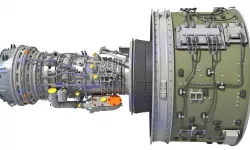 GTF Geared Turbofan Engine 3D model