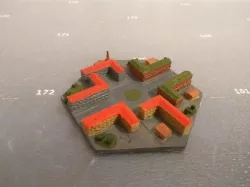 Hex City for 3D printing 3D print model