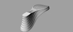 high heels shoe sole 3D print model