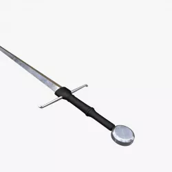 Historical Sword Low-poly  3D model