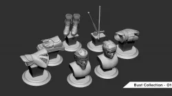 Hockey Accessories Bust Collections Collectible Figure 3D Print 3D print model