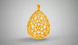 Honeycomb Egg 3D print model