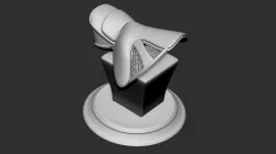 Ice Hockey Goalie Gloves 02 Bust Collectible Figure 3D Print  3D print model