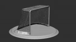 Ice Hockey Net 3D Model 3D Print High Detail 3D print model