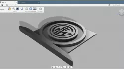 Inter Logo 3D print model
