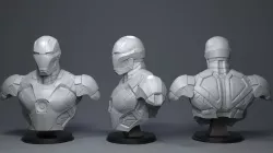 Iron Man 3D print model