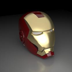 Iron Man Helmet 3D model