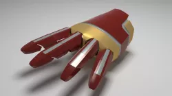 Iron Man Mk 46 hand models pack to 3d printing   MK0046 Cosplay 3D print model