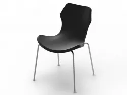 Italian Chair Low-poly  3D model