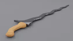 keris mk2 3D model